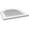 Ekena Millwork Octagonal Top Surface Mount PVC Gable Vent w/ 3-1/2"W x 1"P Standard Frame, 26"W x 28"H GVPOT26X2801SN - alternate 2